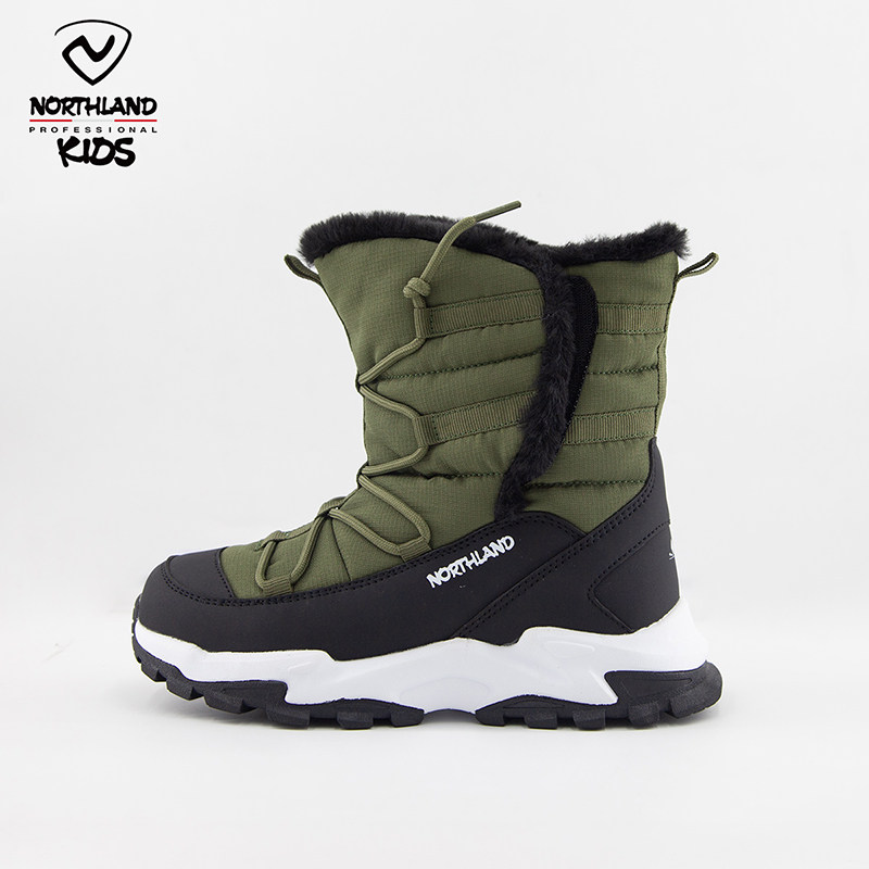 诺诗兰童鞋男童棉靴女童2024新款冬季高帮防滑雪地靴保暖加绒棉鞋,童鞋/婴儿鞋/亲子鞋,雪地靴,淘宝优惠券,粉丝福利购,淘宝优惠卷