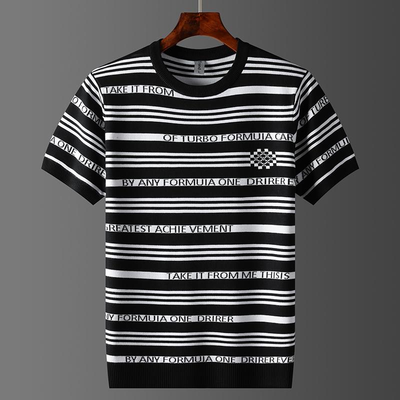 男士爆款毛衣秋冬季针织衫短袖