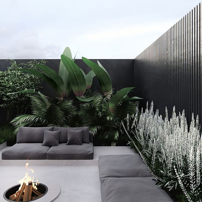 农村院子木隔断墙栅栏田园围栏装饰防腐木质围墙加高护栏造景屏风