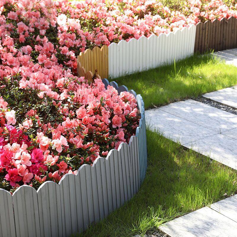 花园花池围栏户外防腐木小栅栏菜园挡土隔断草坪篱笆护栏花坛围挡,鲜花速递/花卉仿真/绿植园艺,栅栏,淘宝优惠券,粉丝福利购,淘宝优惠卷