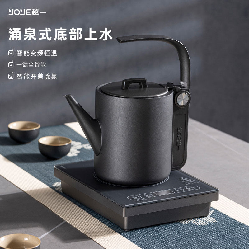 越一智能烧水壶全自动底部上水烧水壶泡茶专用恒温电水壶单壶D11,厨房电器,电热水壶,淘宝优惠券,粉丝福利购,淘宝优惠卷
