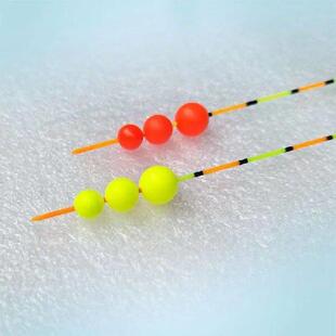 50pcs Floating Bobbers Fishing Fluorescent Drift Ball