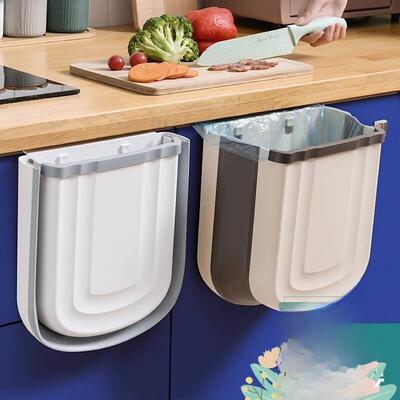 Garbage Basket for Kitchen Bathroom Hanging Trash Bin Kitche
