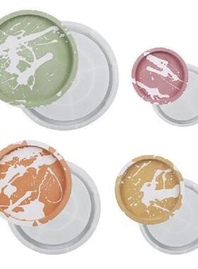 Jewelry Making Round Plate Dish Molds Epoxy Casting