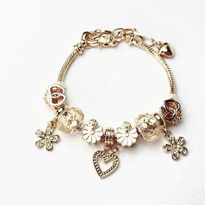 Women Heart Bracelets Jewellery Pulseira Feminina Bracelet