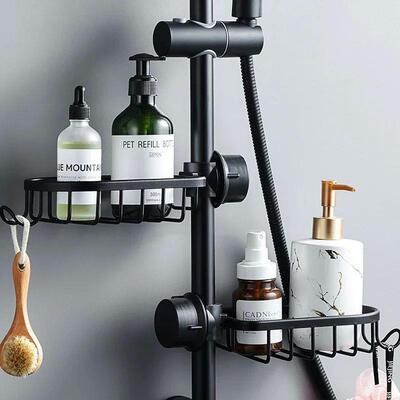 Bathroom faucet storage rack shower soap holder bathroom ha