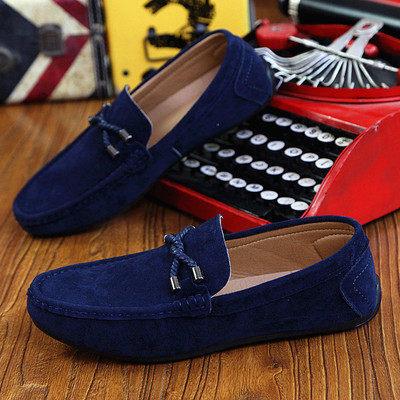 Driving flat shoes men Casual shoes slippers豆豆鞋休闲板鞋男