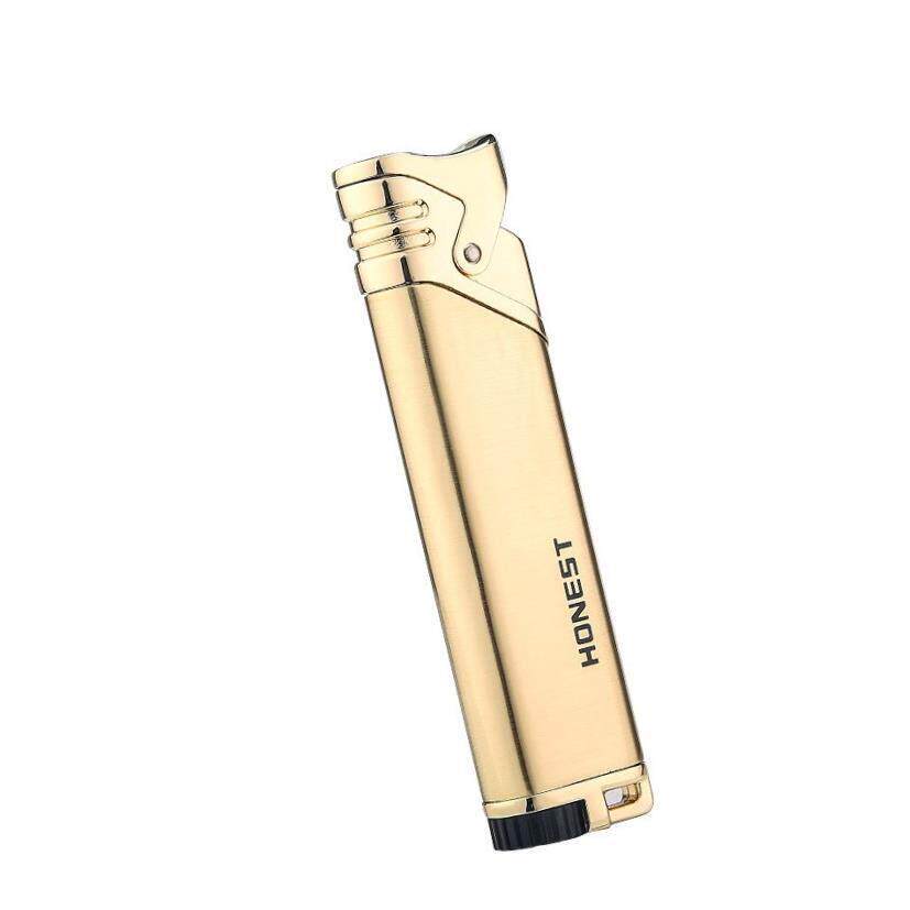 Windproof direct impact inflatable lighter creative gift打火