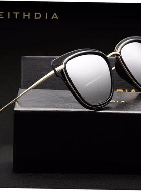 VEITHDIA Womens Sun glasses Polarized Mirror Lens Luxury