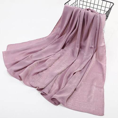 Muslim headscarf Women fashion imitation silk scarf kerchief