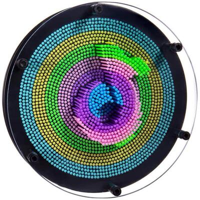 3D Pin Art Intellectual Fun Toys Rainbow PinArt Palm Board