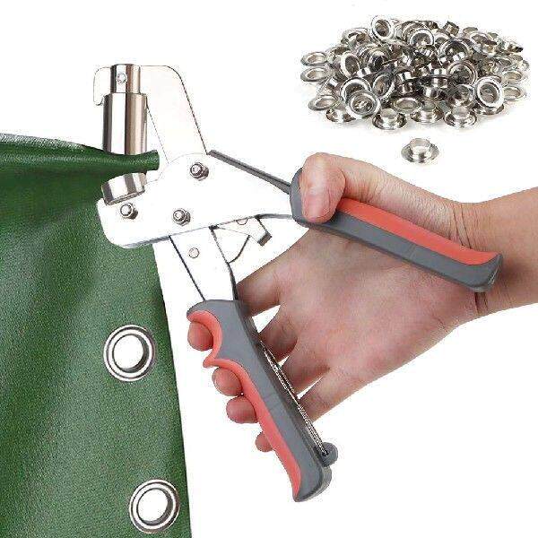 Metal Air Hole Rivet Plier Handheld Hole Punch Grommet