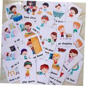 Card Kids Word English Flashcards Learn