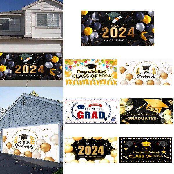 Graduation Season Garage Background Cloth Decoration Large