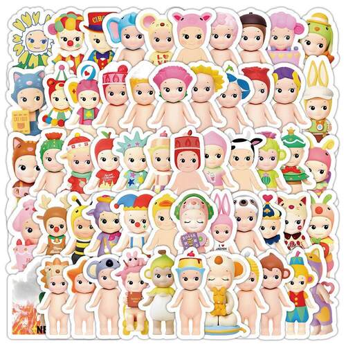 10/30/50/100pcs Sonny Angel Cartoon Graffiti Stickers Waterp