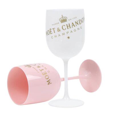 480ml Wine Plastic Cup Party White Champagne Coupes Cocktai