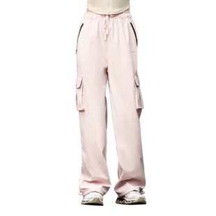 魔力薇薇工装冲锋软壳裤女秋冬新款防风防雨水加绒户外滑雪登山裤