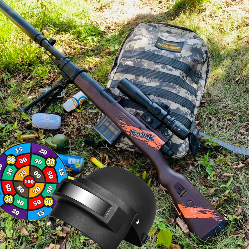 儿童98k玩具枪M24狙击抛壳软弹枪男孩大号巴雷特和平精英AWM吃鸡