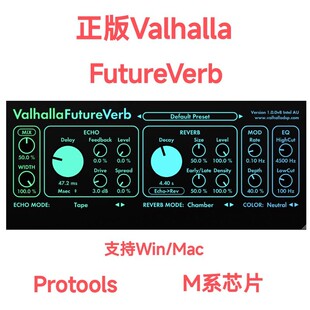 正版Valhalla FutureVerb混响插件