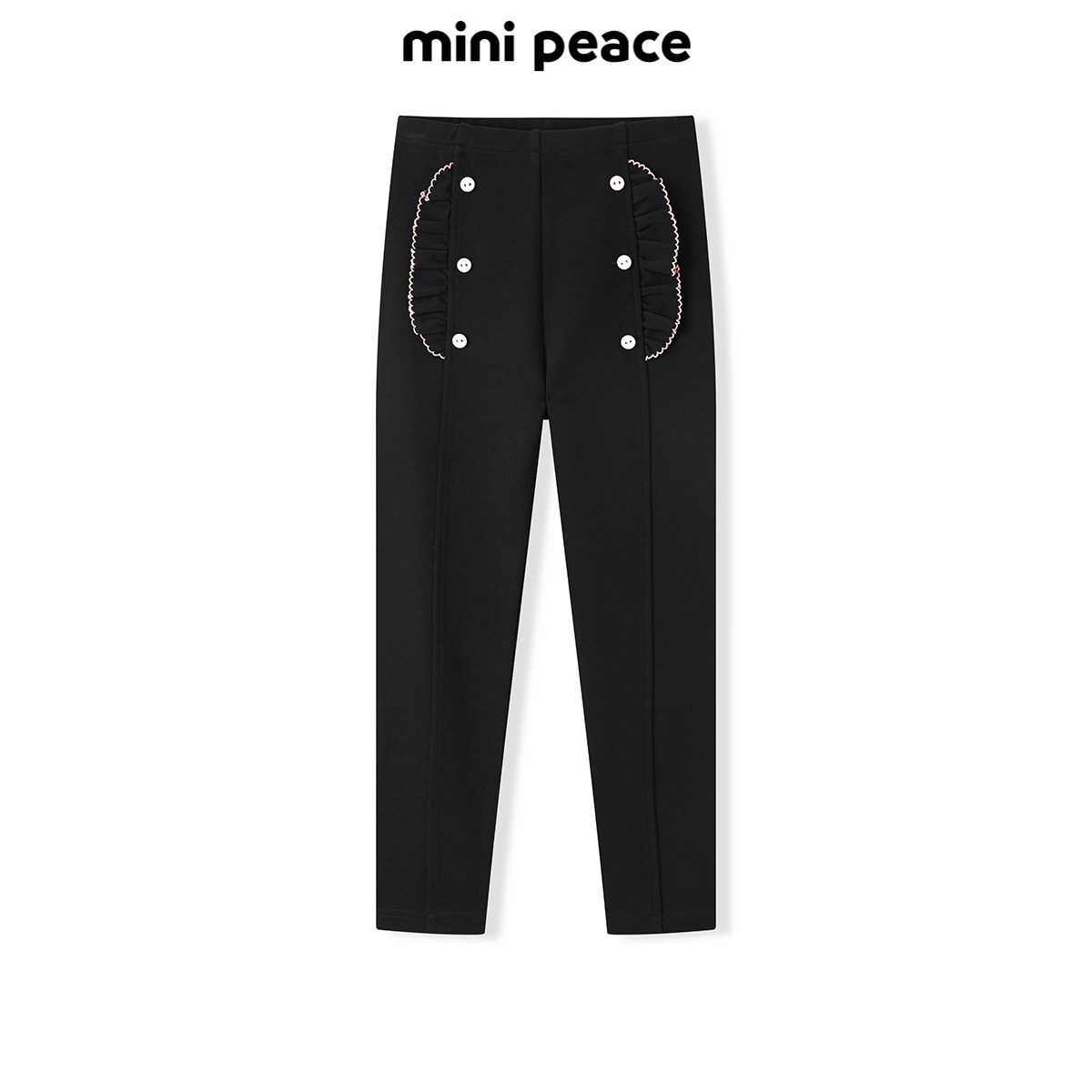 minipeace太平鸟童装女童打底裤春季儿童长裤
