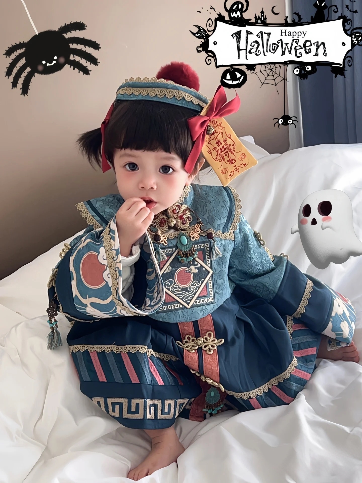 女童小僵尸洛丽塔汉服