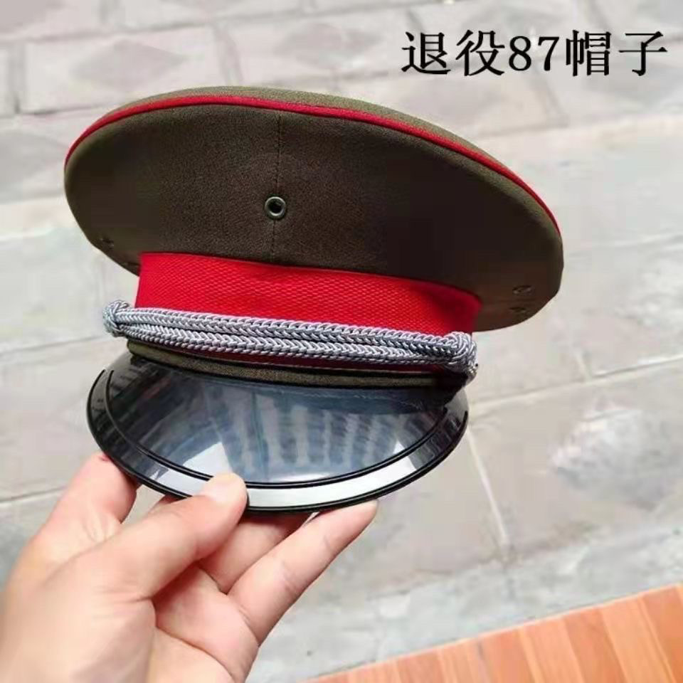 库存正品87老式大檐帽凡立丁大沿帽乐队大盖帽怀旧纪念收藏摄影