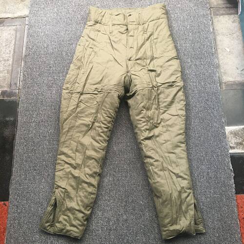 老式装甲兵棉裤棉花裤子防寒冬棉布衬裤子长裤高腰军绿色男女同款