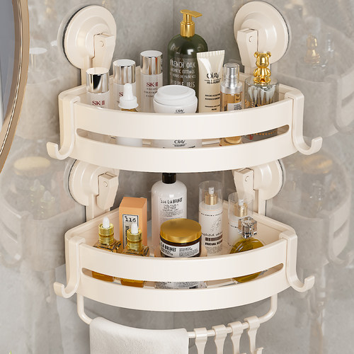 卫生间强力吸盘置物架壁挂免打孔