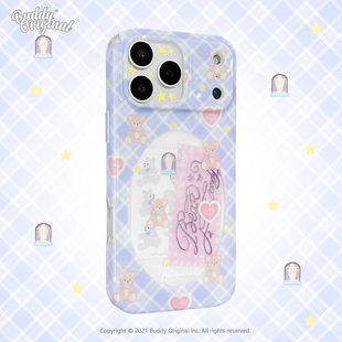 BUDDY原创童话梦小熊适用iphone17promax手机壳可爱苹果16pro全包15新款 17保护套16promax个性