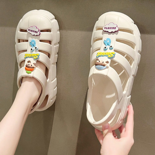 凉鞋女2025年新款夏季外穿厚底