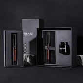 原木笔杆 免费刻字 半句BANJU摩天轮55°弯尖美工笔练字钢笔成人用硬笔书法笔商务礼品办公送礼木制