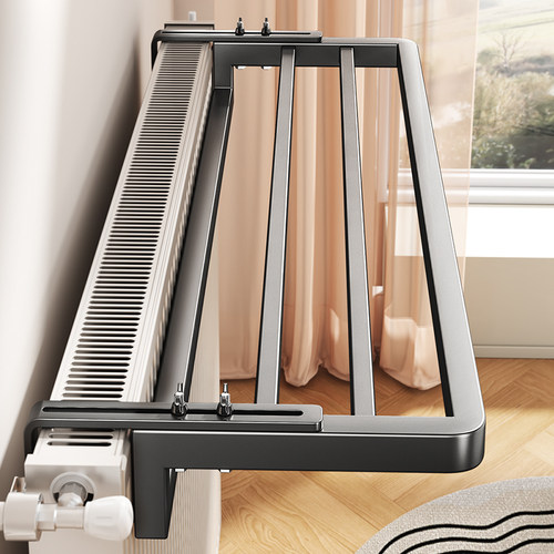 【加厚稳固】暖气片晾晒置物架