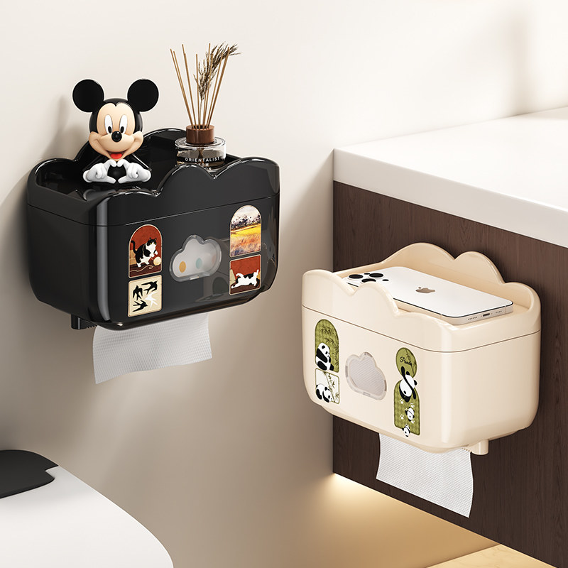 卫生间厕纸盒置物架免打孔厕所壁挂式纸巾盒抽纸卷纸卫生纸放置盒,家庭/个人清洁工具,卷纸器/纸巾架,淘宝优惠券,粉丝福利购,淘宝优惠卷