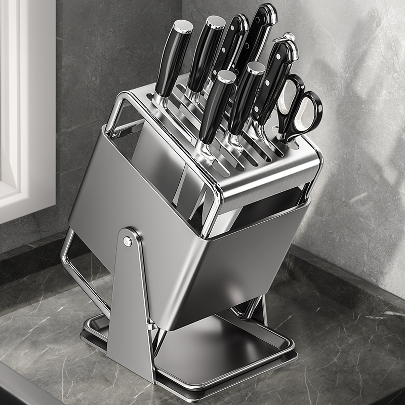 【防水防潮】不锈钢台面旋转刀架