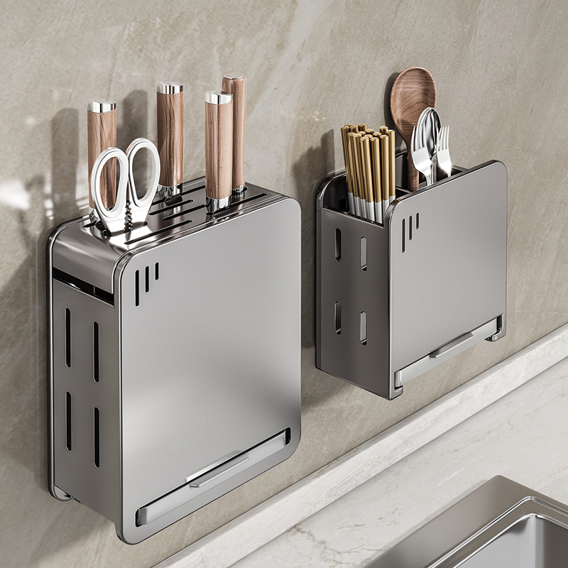 【掉落包赔】壁挂筷子刀具置物架