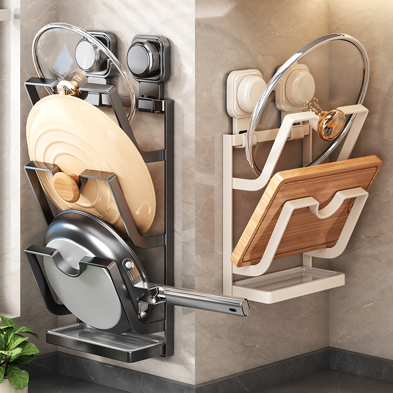 【掉落包赔】厨房锅盖菜板置物架