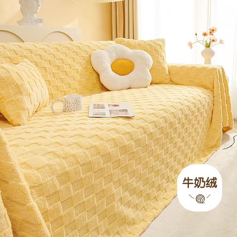 朴叙沙发盖布防猫抓2025新款加厚防滑布防尘北欧风沙发巾沙发套罩,居家布艺,沙发垫,淘宝优惠券,粉丝福利购,淘宝优惠卷