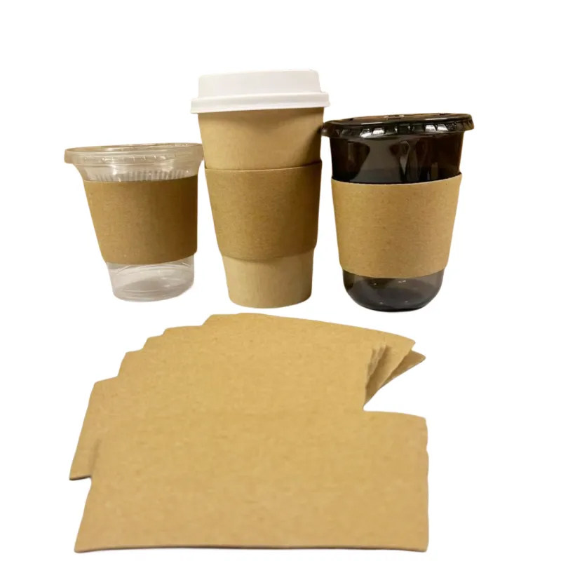 杯套咖啡一次性8090口径通用牛皮纸瓦楞双层加厚外卖隔热防烫,餐饮具,杯套,淘宝优惠券,粉丝福利购,淘宝优惠卷