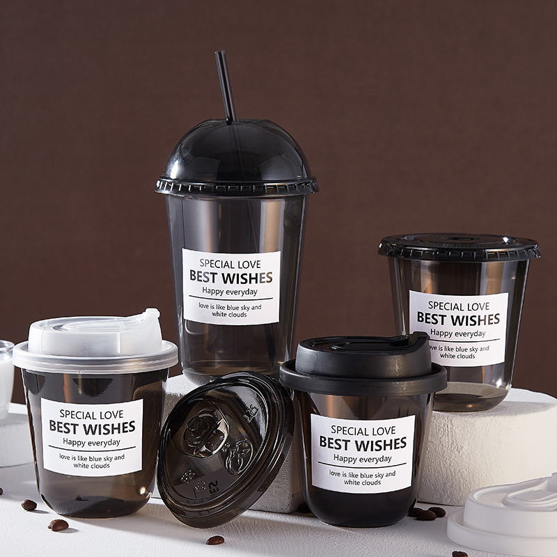 巧经餐饮一次性90口径冷饮杯