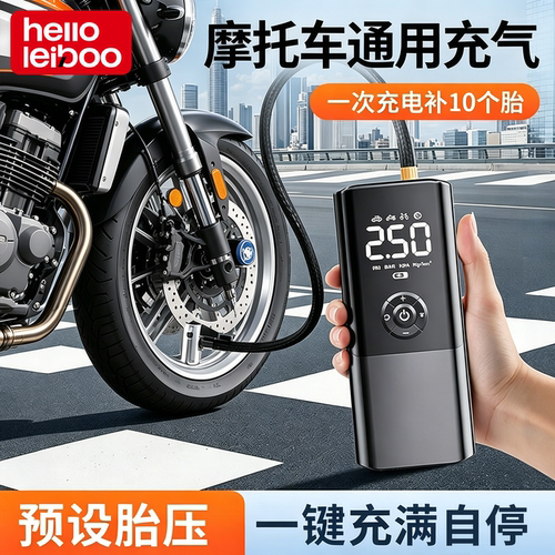 【摩托车通用】便携式全自动充停