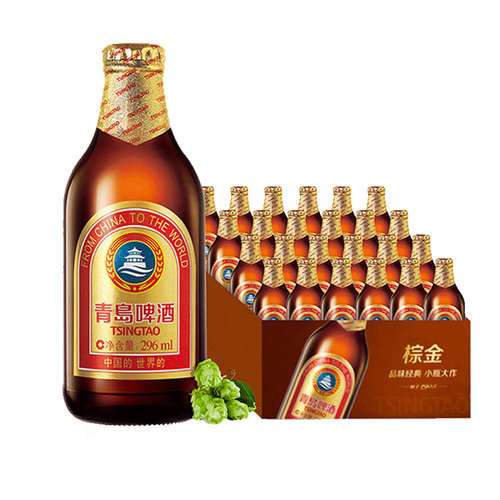 青岛精酿啤酒TSINGTAO296ml*