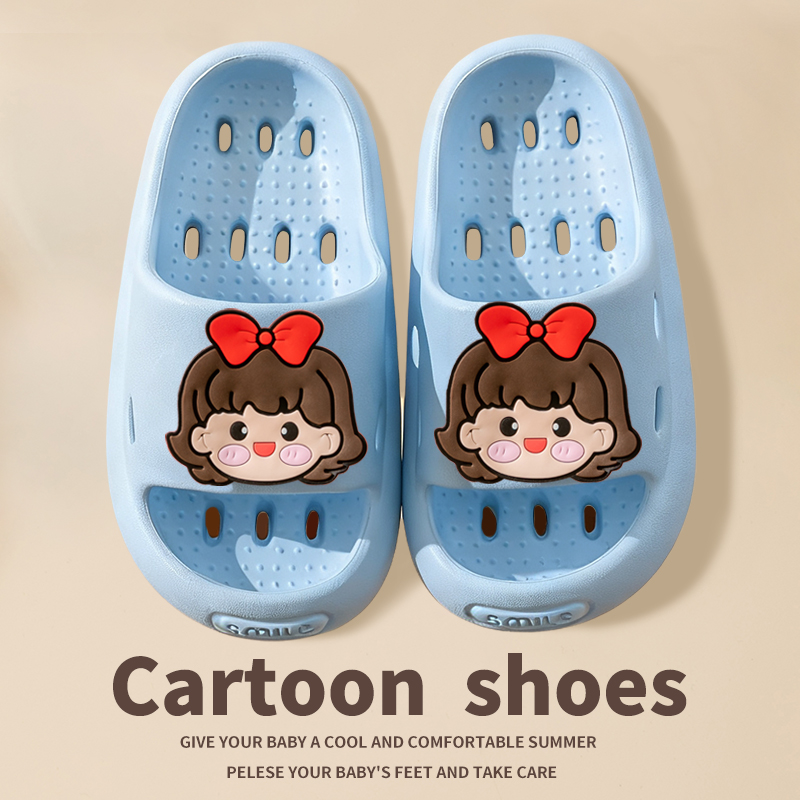 新款eva儿童漏水鞋夏季