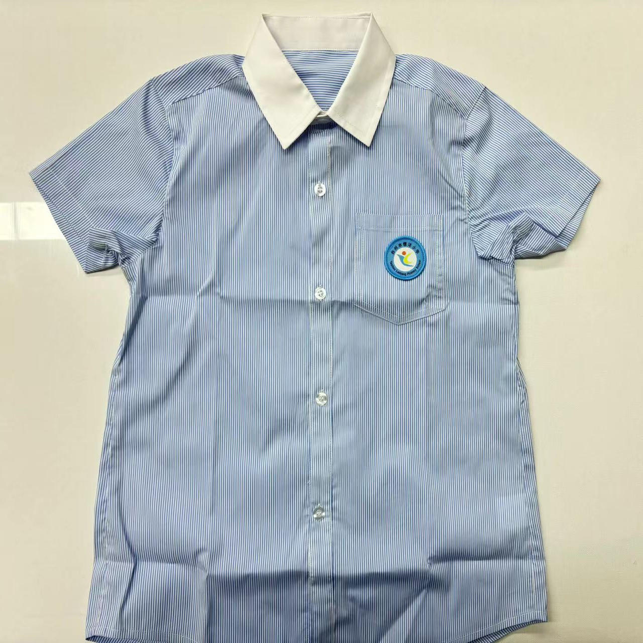 校服路桥螺洋小学夏装短袖衬衫裤子男女款学生专拍