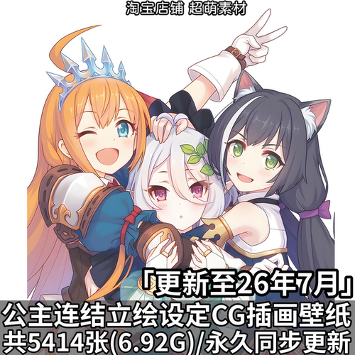 角色立绘ReDive高清二次元游戏CG