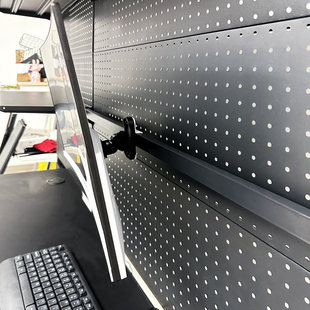 显示器支架屏幕支架五金金属洞洞板少女书架配件