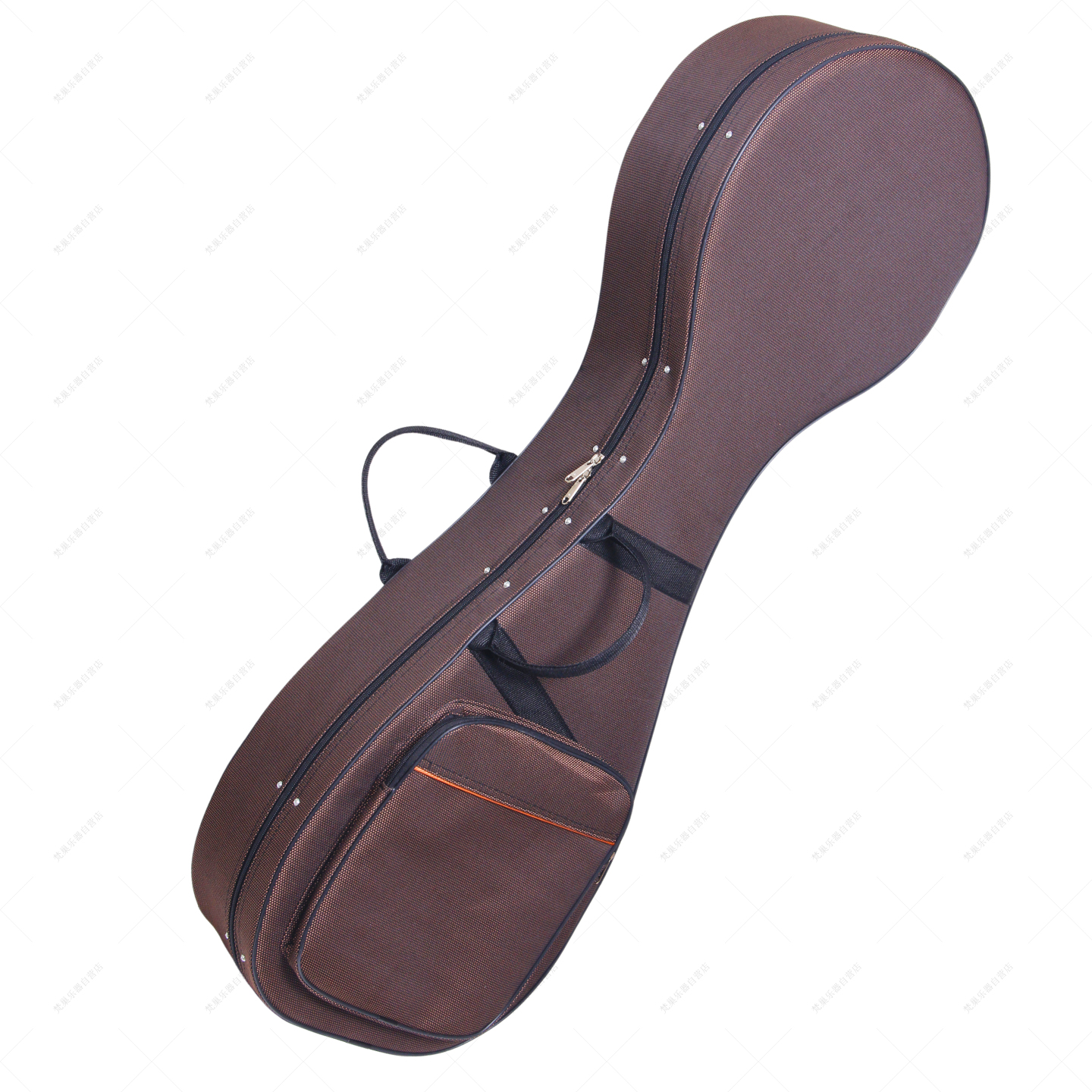梵巢成人琵琶乐器琴盒子咖啡色箱子双肩背包防水PP-9613-Z防摔