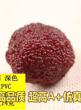 仿真杨莓 模型道具 仿真杨梅模型 生梅白蒂梅水果装饰 高仿假AG84