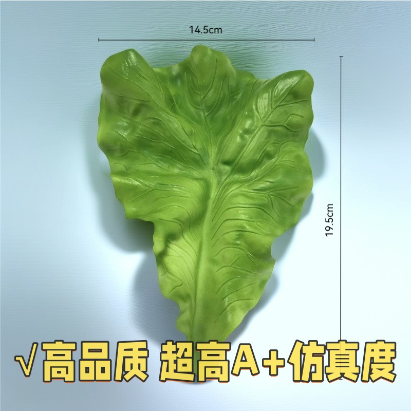 仿真蔬菜生菜叶片果蔬食物模型食品玩具摆件摆盘装饰点缀道具gd32