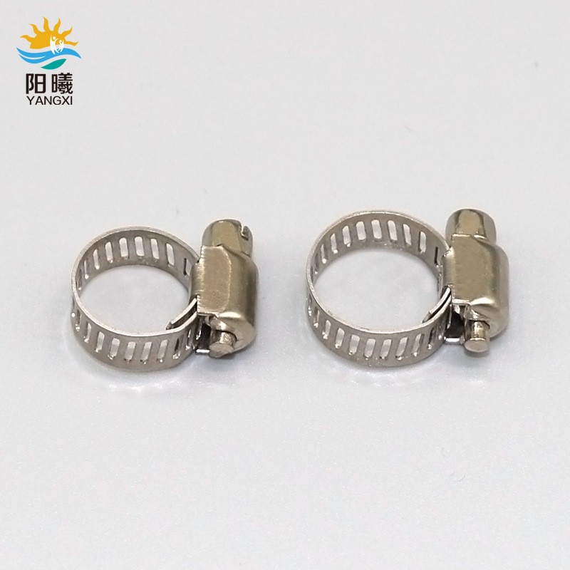 卡箍水管软管硅胶管卡扣半钢固定件管夹子喉箍水泵气泵连接配DF67