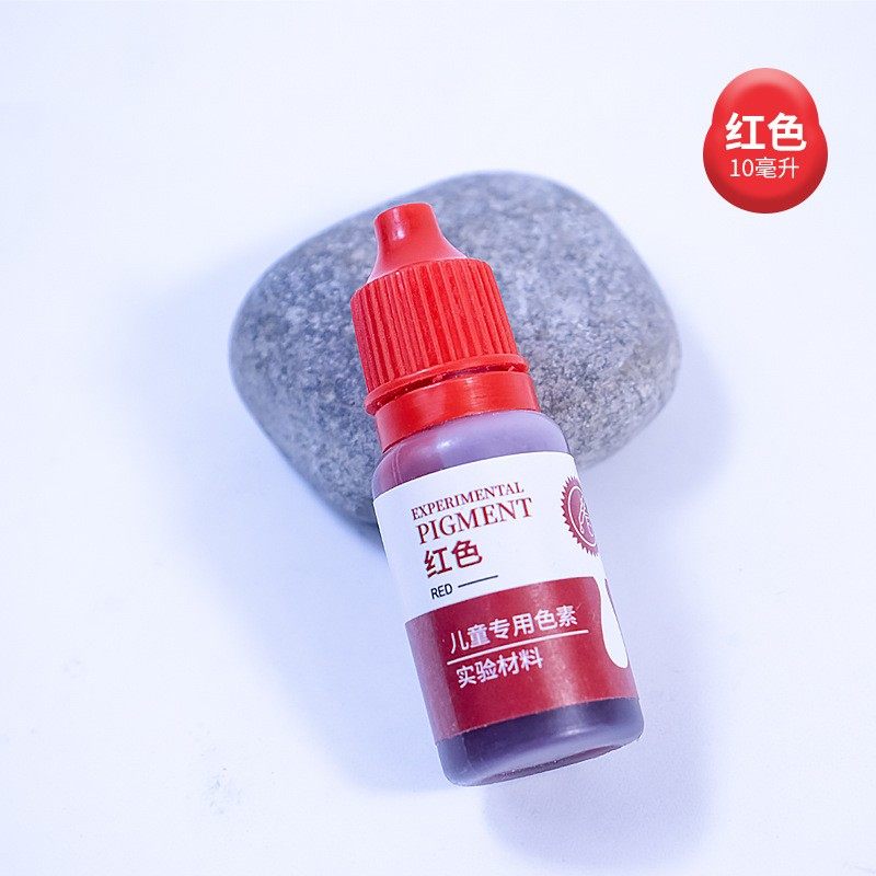 10ml儿童科学实验食用色素diy橡皮彩泥史莱姆水晶泥调色颜料SS86